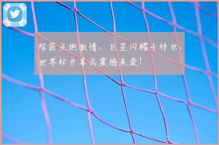 绿茵点燃激情，巨星闪耀卡特尔，世界杯开幕式震撼来袭！