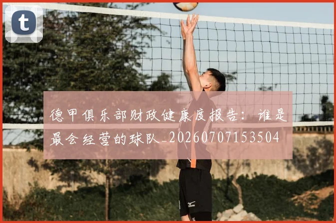 德甲俱乐部财政健康度报告：谁是最会经营的球队_20260707153504